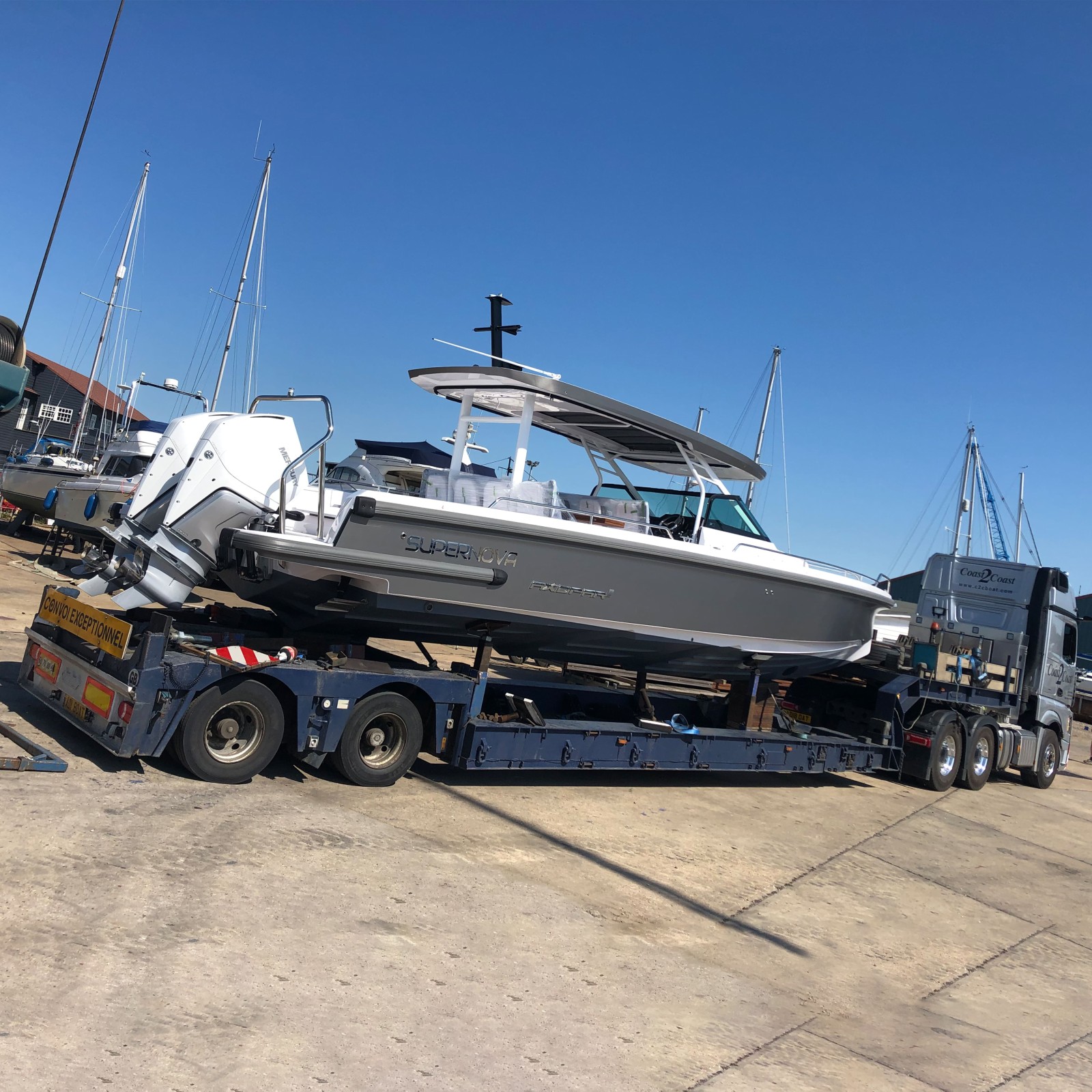 power boat transport